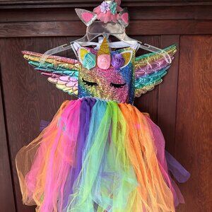 Light up unicorn costume